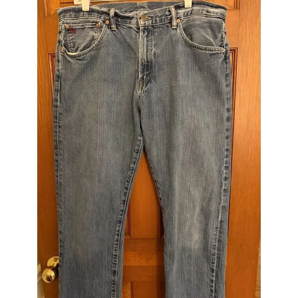 Polo Ralph Lauren Jeans Mens 36x33*‎ Classic Relaxed Fit 867 Straight Leg Denim